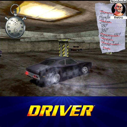 Driver: You Are the Wheelman (PS1) #driver #playstation1 #ps1 | Nordeste Retrô
