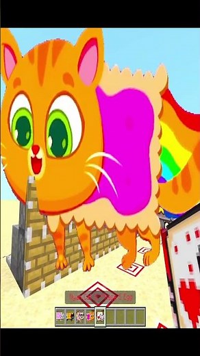 Sprunki OC Nyan Cat Phase 1 To Phase 6 In Minecraft PE