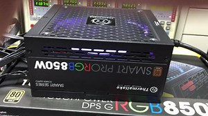 3.7K views · 115 reactions | All new Smart Pro RGB fully modular power supply series comes with not only good voltage regulation, but also low ripple of less than 50mV. Watch the video below to see our test. To Purchase: [Amazon US] https://goo.gl/L0LcmF [Amazon Germany] https://goo.gl/1dA3qh | Thermaltake Technology Inc | Facebook
