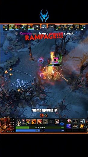 WELCOME TO HELL 🔥 DOOM RAMPAGE 💀 #dota2