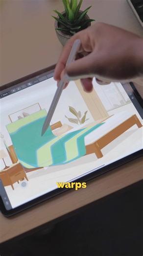 How to use warps in #affintiydesigner 2 iPad #affinitydesignertutorial #affinity