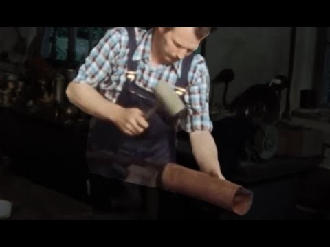 Watch a MASTER Coppersmith Create Incredible Copper Products by Hand in 1978
