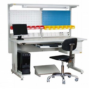 [Hot Item] Steel Workbenches with Drawers Laboratory Furniture Workbenches Electronic Mobile Phone Repair Equipment ESD Lab Workbench