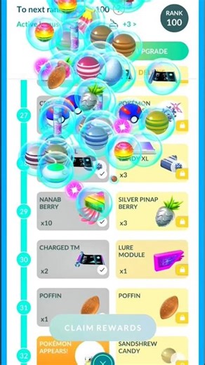 when I claim✨ all rewards in ho pass #pokemongo #gopass