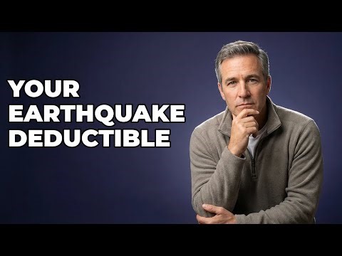 How Does My Earthquake Percentage Deductible Apply?