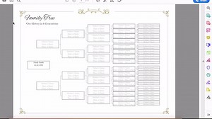 Fillable Family Tree Template Editable Genealogy Chart Family Tree Chart Genealogy Template Genealogy Organizer 7 Generations Pedigree Chart - Etsy