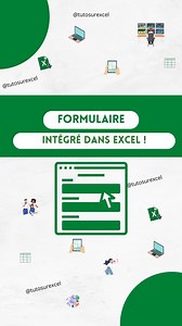 📝 À la recherche d'un moyen plus organisé pour saisir tes données sur Excel ? Explore le bouton "Formulaire", un outil fantastique pour structurer et simplifier l'entrée de données, rendant le processus rapide et sans erreur ! 📊 | Tutosurexcel