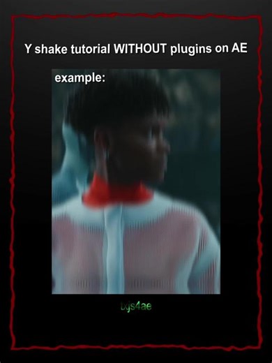 Y Shake Tutorial for After Effects Without Plugins