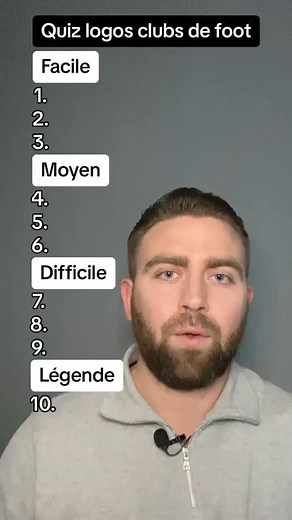 82K views · 844 reactions | Quiz sur les logos des clubs de football ⚽️ #quiz #logo #football #apprendresurtiktok #culturegenerale | Tonio Quiz | Facebook