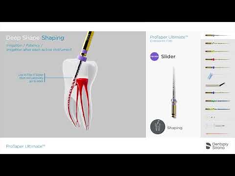 ProTaper Ultimate Endo File System - Shaping Sequence