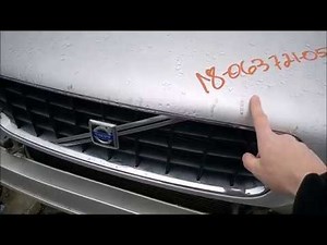 Volvo XC90 hood bonnet release lever location 2002-2014