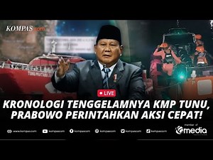 [LIVE] - KMP Tunu Pratama Jaya Tenggelam dalam Hitungan Menit, Ini Kronologi Lengkapnya