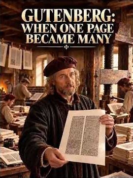 GUTENBERG: WHEN ONE PAGE BECAME MANY | HOW DID THE WORD CROSS TIME?