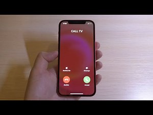 Apple iPhone 12 Product Red Incoming Call