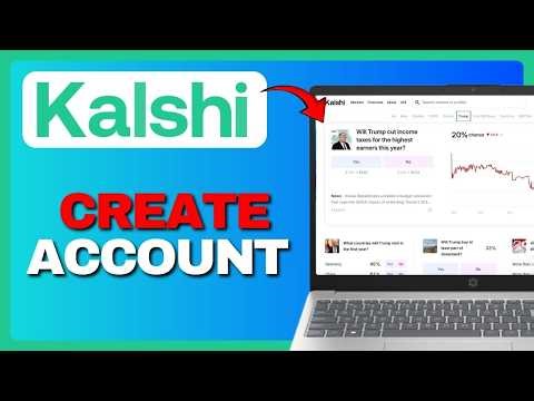 How To Create Kalshi Account And Make Money (Full Guide) 2026!