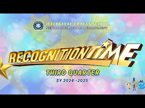 SHOWTIME THEME | AWARDING OF HONORS | CANVA TEMPLATE