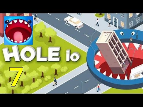 Hole.io | Full Gameplay No Commentary (Android Ios)