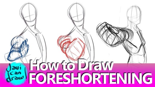 Common foreshortening mistakes and the right way to fix them
