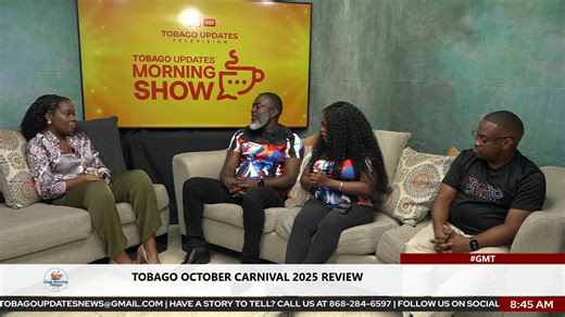 Tobago October Carnival 2025 Review| Kern Cowan, Assemblyman Niall George & Assemblyman Zorisha Hackett| Host: Shenell Felix | Tobago Updates Good Morning Tobago | 29th October 2025 | Tobago Updates