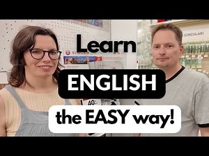 Learn English the EASY way / Comprehensible input / LEARN ENGLISH NATURALLY at the craft store