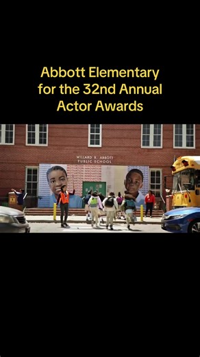 Here is the Abbott Elementary clip that aired last night at the start of the 32nd Annual Actor Awards. Hilarious display of the genius that is Abbott Elementary!! #abbottelementary #actorawards