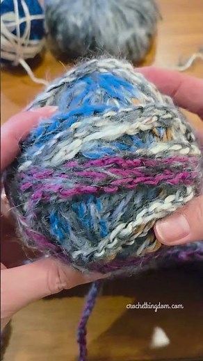 One EASY Trick to Turn Scrap Yarn Into Bulky Yarn!