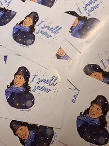 I Smell Snow Sticker Lorelei Gilmore Girls - Etsy Canada