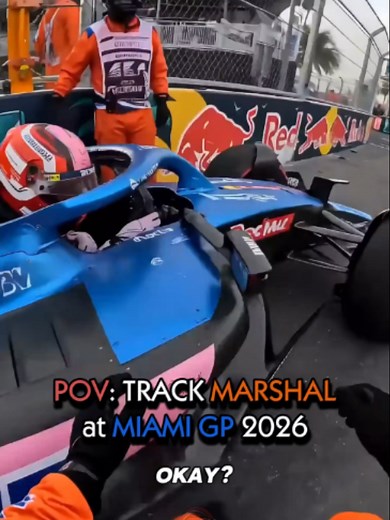 POV: Track Marshal at Miami GP 2026 - F1 Action