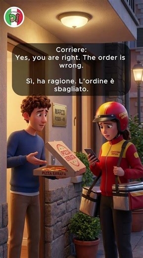 Italian Listening Practice 🇮🇹 | Returning Wrong Order #italiaonline #a1italian #a2italian