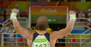 Hambuechen wins Horizontal Bar gold