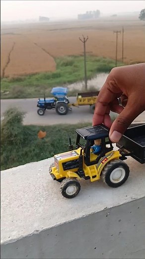 Lo bhai 2 green Remote control tractor