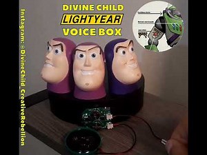 Movie Accurate Buzz Lightyear Voice Box | Buzz Lightyear Multi-Phrase Voice Simulator By DivineChild