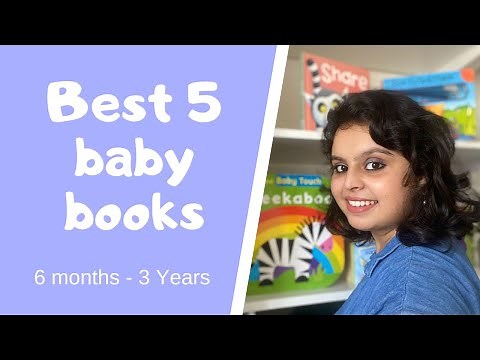 Top 5 Baby Books | Best Baby Books for infants to toddlers 6 month to 3year old | Mommy Tales India