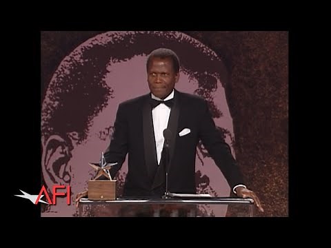 Sidney Poitier Accepts the AFI Life Achievement Award