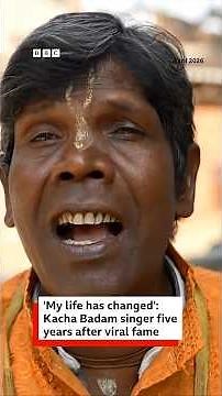 'My life has changed': Kacha Badam singer five years after viral fame | BBC News India