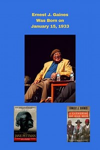 Ernest J. Gaines was born on January 15, 1933. Author of The Autobiography of Miss Jane Pittman, A Lesson Before Dying, and A Gathering Of Old Men, he addressed the timeless issues of poverty, class and race. https://minuteman.overdrive.com/minuteman-waltham/content/search?query=Ernest J. Gaines #lessonbeforedying | Waltham Public Library