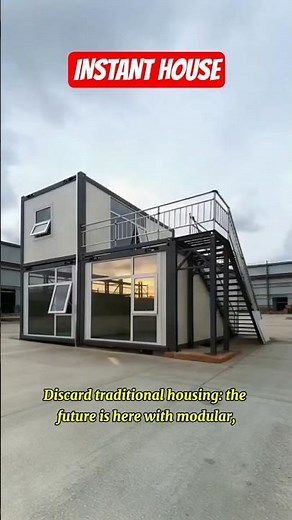 Modern Modular House Tour: 2-Story Prefab with Rooftop Terrace