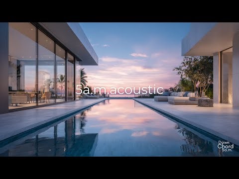 朝5時の夜明けの空に、最後まで残った星を見送る。その瞬間のための、心温まるアコースティックギター｜5 a.m. Acoustic guitar for that very moment 🌅