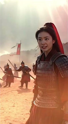 Hua Mulan – The Fearless Woman Who Fought as a Man ⚔️ | Legendary Warrior #Shorts