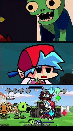 BF & GF Zombie - FNF Plant Zombie Mod - Friday Night Funkin' Mobile Game