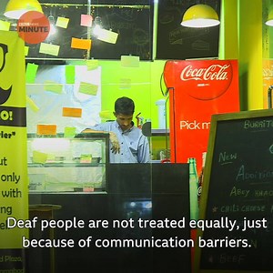 242K views · 1.7K reactions | Could you order a double chocolate brownie in sign language? Pay a visit to a very special signing café in Pakistan. | BBC World Service | Facebook