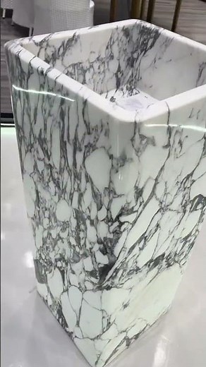 Custom Marble Pedestal Sink Manufacturer | Luxury Stone Basin