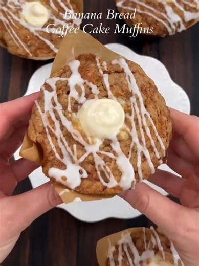 Banana Bread Coffee Cake Muffins Recipe