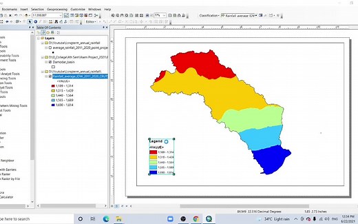 nc转tif处理(降水时间系列)