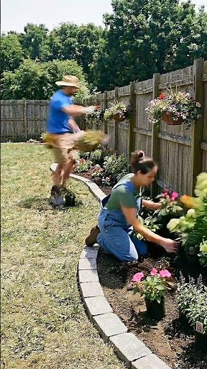 DIY Garden Bed & Stone Edging Tutorial