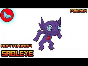 How To Draw Pokemon - Sableye