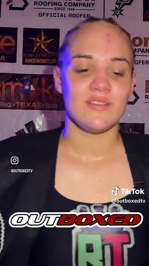 San Antonio TX- Reyna Tellez takes a well deserved win at the Texas Boxers and Brawlers boxing event. Keep and eye on her, she can box. #boxing #RGBA #texasboxersandbrawlers @ACMG