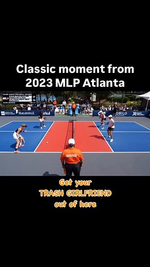 2.5K views · 21 reactions | Classic moment from 2023 MLP Atlanta Get your trash girlfriend out of here #pickleball #propickleball #pickleballhighlights #pickleballdrama | koopynation | Facebook