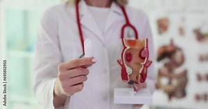 Soft suppository with laxative medicine or for treatment of proctological diseases. Proctologist and constipation treatment