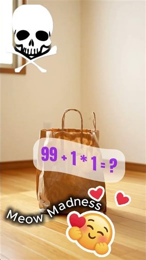 Meow Madness magic #cat #funny #cute
